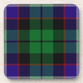 Scottish Clan Mitchell Tartan Plaid コースター (正面)