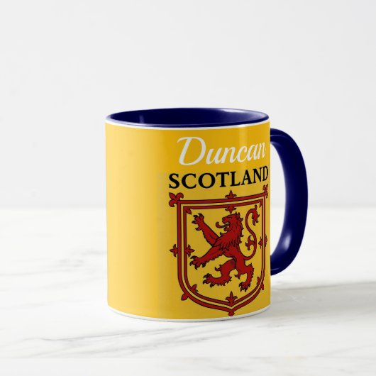 Scottish coffee Mug マグカップ (正面右)