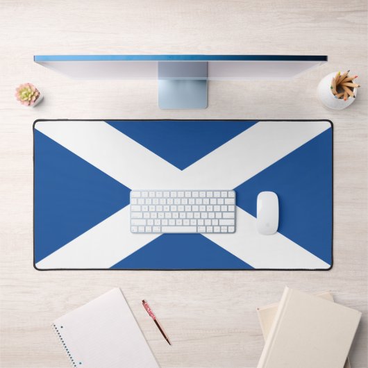 Scottish flag of Scotland custom desk mat デスクマット (オフィス1)