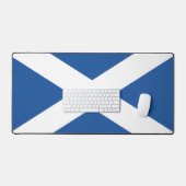 Scottish flag of Scotland custom desk mat デスクマット (キーボード&マウス)