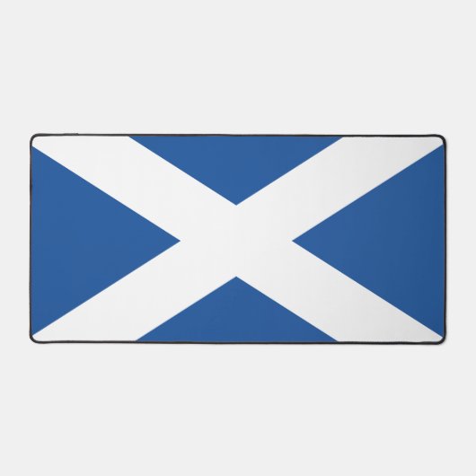 Scottish flag of Scotland custom desk mat デスクマット (正面)