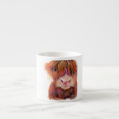 SCoTTiSH HigHLaND CoW 'THe KiD 2 'SHiRLeYMac エスプレッソカップ (正面)