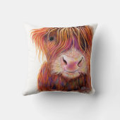 SCoTTiSH HigHLaND CoW 'THe KiD 2 'SHiRLeYMac クッション (裏面)