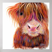 SCoTTiSH HigHLaND CoW 'THe KiD 2 'SHiRLeYMac ポスター (正面)