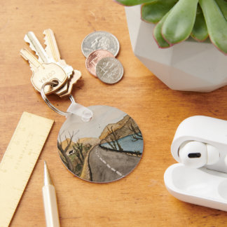 Scottish Highlands Keychain キーホルダー