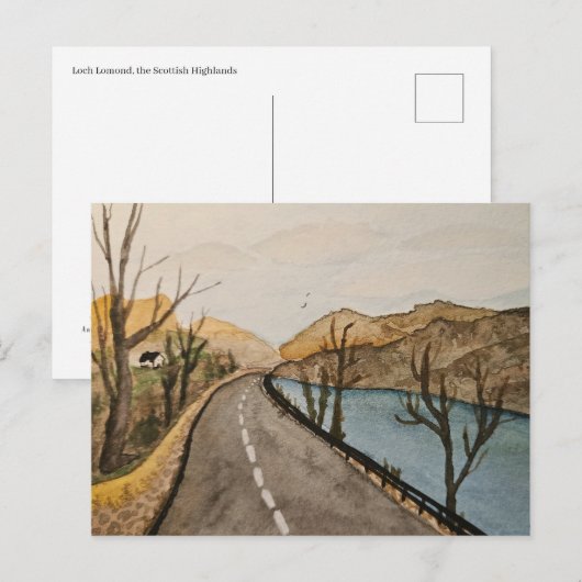 Scottish Highlands Postcard ポストカード (正面/裏面)