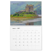 Scottish highlights round trip through Scotland カレンダー (3月 2027)