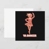 Scottish humour funny ya dancer Congratulations (正面/裏面)