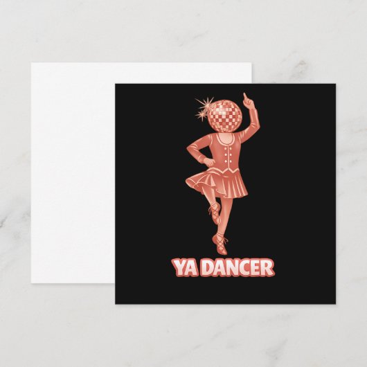 Scottish humour funny ya dancer Congratulations (正面/裏面)