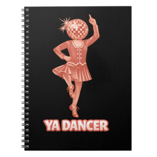 Scottish humour funny ya dancer Congratulations ノートブック