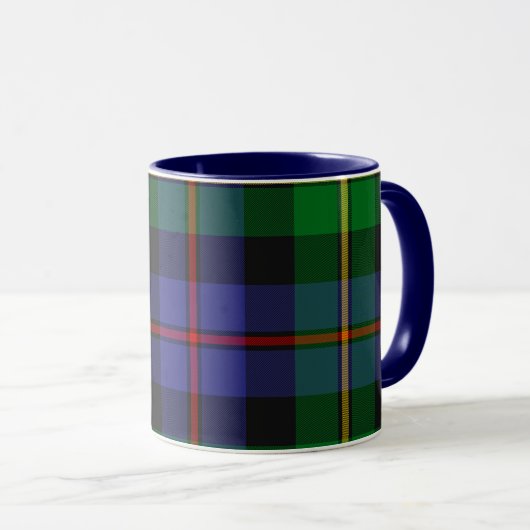 Scottish Plaid Pattern マグカップ (正面右)