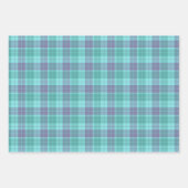 Scottish Plaid Patterns Wrapping Craft Paper ラッピングペーパーシート (正面)