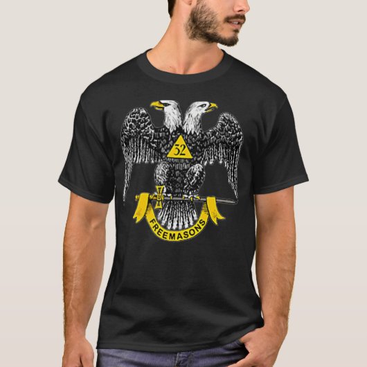 Scottish Rite Eagle 32nd Degree - Freemason Gifts  Tシャツ (正面)