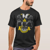 Scottish Rite Eagle 32nd Degree - Freemason Gifts  Tシャツ (正面)
