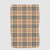 Scottish Tartan Pattern ゴルフタオル (正面)