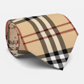 Scottish Tartan Pattern ネクタイ (ロール)