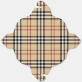 Scottish Tartan Pattern     フェイバーボックス (見開き)