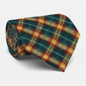 Scottish Tartan Plaid Custom Necktie ネクタイ (ロール)