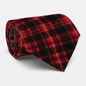 Scottish Tartan Plaid Custom Necktie ネクタイ (ロール)