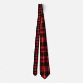Scottish Tartan Plaid Custom Necktie ネクタイ (裏面)