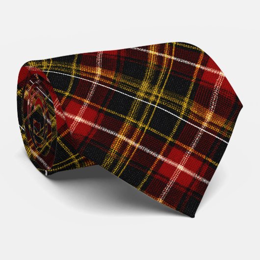 Scottish Tartan Plaid Custom Necktie ネクタイ (ロール)