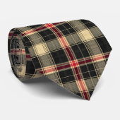 Scottish Tartan Plaid Custom Necktie ネクタイ (ロール)