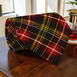 Scottish Tartan Plaid Custom Necktie ネクタイ