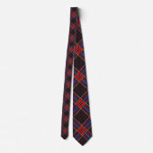 Scottish Tartan Plaid Custom Necktie ネクタイ (裏面)