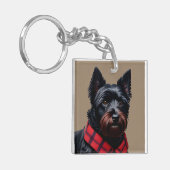 Scottish Terrier キーホルダー (正面左)