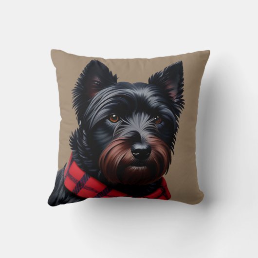 Scottish Terrier クッション (裏面)