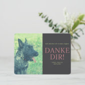 Scottish Terrier サンキューカード (スタンド正面)