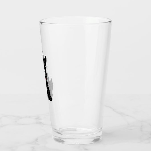 Scottish Terrier タンブラーグラス (左)