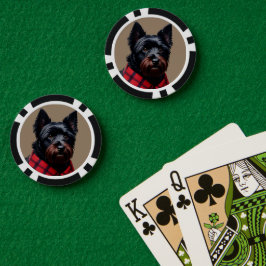 Scottish Terrier ポーカーチップ