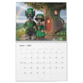 Scottish Terrier Calendar カレンダー (3月 2027)