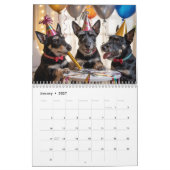 Scottish Terrier Calendar カレンダー (1月 2027)