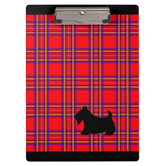 Scottish Terrier Clipboard  クリップボード (正面)