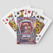 Scottish Terrier Dog Valentine's Day  トランプ (裏面)