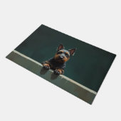 Scottish Terrier Doormat Art ドアマット (アングル)