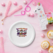 Scottish Terrier Halloween Thanksgiving Christmas ペーパープレート (パーティー)