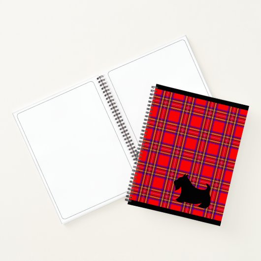  Scottish Terrier Notebook Sketchbook Gift ノートブック (内部)