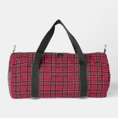 Scottish Terrier Plaid Duffel Bag Gift ダッフルバッグ (裏面)