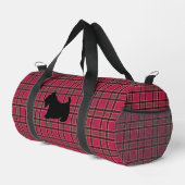 Scottish Terrier Plaid Duffel Bag Gift ダッフルバッグ (右コーナー)