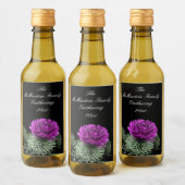 Scottish Thistle Family Gathering ワインラベル (ボトル)