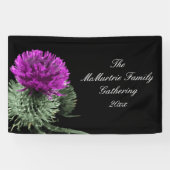 Scottish Thistle Family Gathering 横断幕 (横)