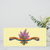 Scottish Wedding LGBTQIA+ pride celebration day  セーブザデート (スタンド正面)