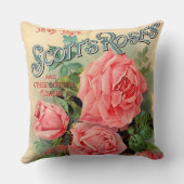 Scottsのバラ広告 クッション (裏面)