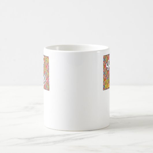 Scottsの最も最高のなナシ-フルーツの木枠のラベル コーヒーマグカップ (中央)