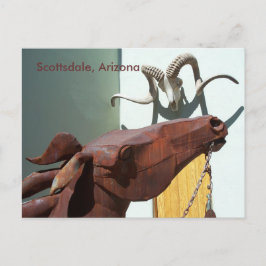 Scottsdale Arizona Arts District PostCard写真AZ ポストカード