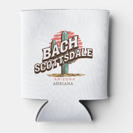 scottsdale bachelorette party cactus desert 缶クーラー (正面)