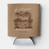scottsdale desert arizona bachelorette party 缶クーラー (正面)